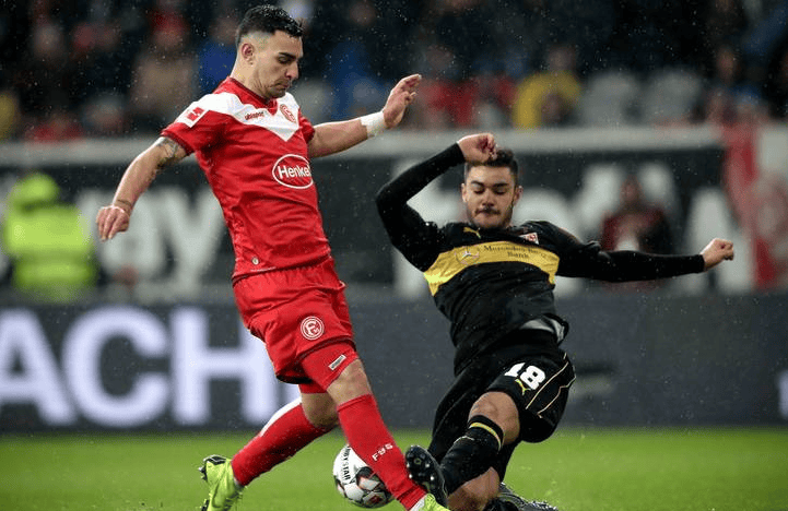 斯图加特队员备战下一场关键比赛